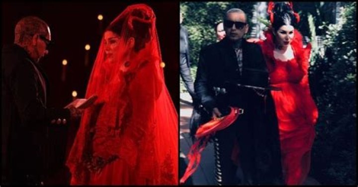 Kat Von D and Rafael Reyes release video of their gothic wedding